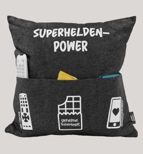 TV-Kissen "Superheld 1", 40x40