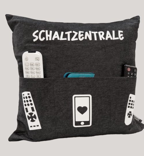 TV-Kissen "Schaltzentrale", 40x40
